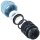 PP-Fitting Klemmverbinder Anschlüsse Kugelhahn, 25 x 25mm, Trinkwasser geeignet, Druck 16 Bar, für PE-Rohr-Außendurchmesser 25mm, Absperr-Ventil