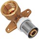Press-Fitting für Mehrschichtverbundrohr > Wandwinkel (i-IG) Ø 26,0 x 3,0mm auf 3/4 Zoll 52mm