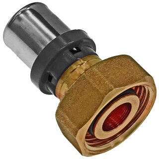 Press-Fitting für Mehrschichtverbundrohr > Übergangsverschraubung auf Eurokonus (i-IG) Ø 20,0 x 2,0mm auf 3/4 Zoll