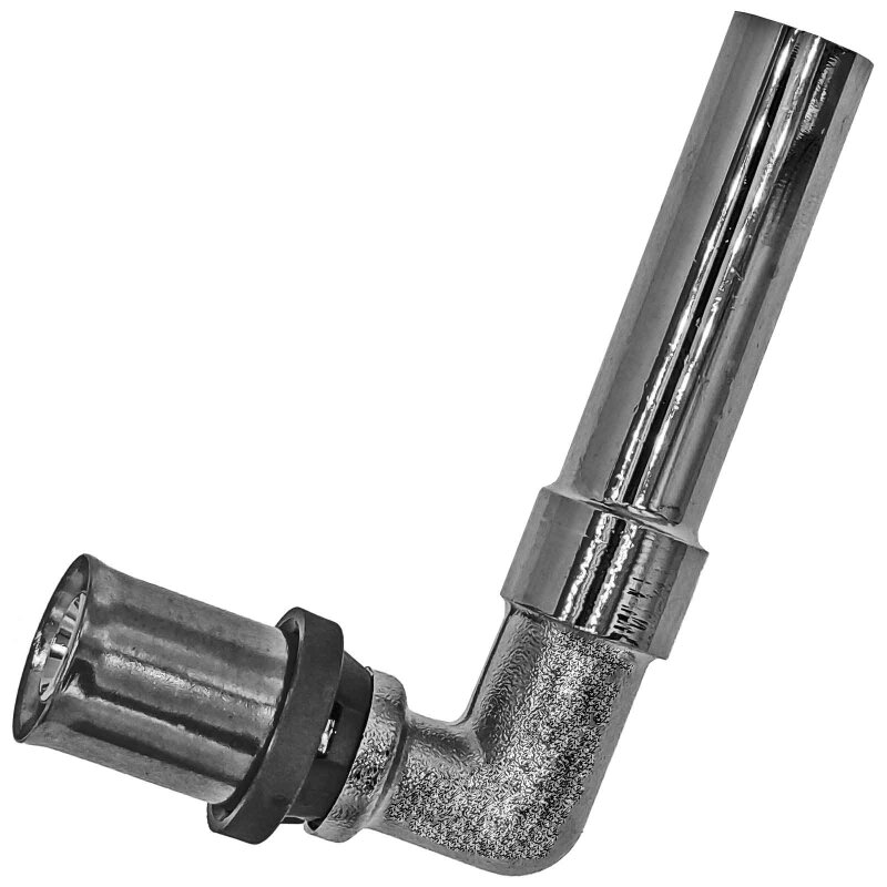 Produktbild von MegaHaustechnik 90° Presswinkel 16x2 Mm – TH U-Profil, Messing, Für Verbundrohr, Heizung & Trinkwasser (DVGW)