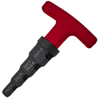 Profi-Kalibrierer und Entgrater aus Metall für Mehrschichtverbindrohr 16+20+25+26+32mm 16 bis 32 mm
