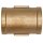 Gewinde-Fitting aus Messing > Muffe mit Innengewinde (IG-IG) 1 1/2 Zoll