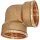 Gewindefitting Messing, Winkel 90 Grad, 2 Zoll IG, Trinkwasser geeignet, 2" Innengewinde-Innendurchmesser 57mm DN50 Rohr