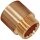 Gewinde-Fitting aus Messing > Hahnverlängerung mit Innengwinde und Außengewinde (IG-AG) 3/4 Zoll 100 mm
