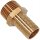 Schlauchtülle aus Messing mit Außengewinde (AG-Schlauchtülle) 1/4 Zoll = 13,2mm 12mm