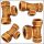 Schraub-Fitting für Kupferrohr > T-Stück (i-i-i) 22mm x 22mm x 22mm