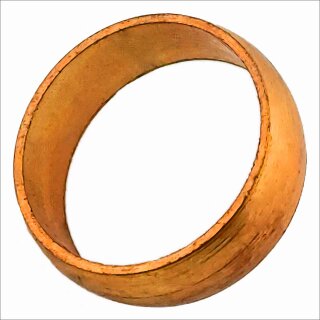 Schraubfitting Kupferrohr, Ersatzteil Klemmring, 28mm Messing Klemmringverschraubung, Trinkwasser geeignet, für Rohr-Außendurchmesser 28mm