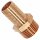 Schlauchtülle aus Messing mit Außengewinde (AG-Schlauchtülle) 3/4 Zoll = 26,4mm 13mm (1/2 Zoll Schlauch)
