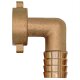 2/3 Winkel-Schlauchverschraubung 90° aus Messing...
