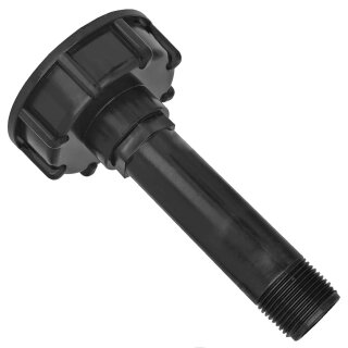 IBC Tank S60x6 Anschluß Adapter mit Verlängerung Außengewinde