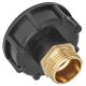 IBC Tank S60x6 Anschluß Adapter mit Messing...