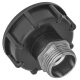 IBC Tank S60x6 Anschluß Adapter mit Edelstahl...