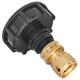 IBC Tank S60x6 Anschluß Adapter mit Buchse für Gardena Stecker