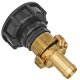 IBC Tank S60x6 Anschluß Adapter mit Schnellkupplung...