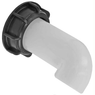 IBC Tank S60x6 Anschluß Adapter mit Auslaufstutzen