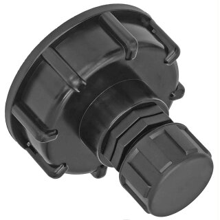 IBC Tank S60x6 Anschluß Blindverschraubung 2-teilig mit Kappe