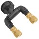 IBC Tank S60x6 Anschluß Adapter mit Stecker...