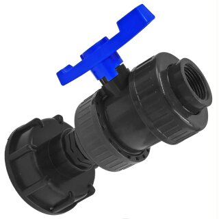 IBC Tank S60x6 Anschluß Adapter mit Außengewinde