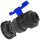 IBC Tank S60x6 Adapter Kugelhahn mit Innengewinde
