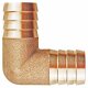 L-Schlauchverbinder 90° aus Messing mit 2...