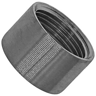 Gewinde-Fitting aus Edelstahl > Muffe halb mit Innengewinde (IG-IG) 3/4 Zoll