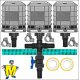 Verbinder Set 3 IBC Tanks, Zubehör komplett...