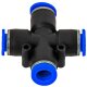 Pneumatik Kreuzstück Steckverbinder 8 mm