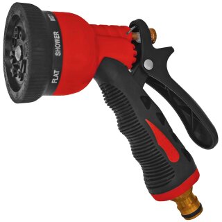Garten-Handbrause mit Stecker Orange