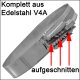 Schlauchschellen Edelstahl 32 - 50 mm x 9 mm 5 Stück