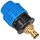 PP-Fitting Klemmverbinder, Adapter Gardena Stecker, Messing / Kunststoff (PP), Trinkwasser geeignet, 16 Bar, Übergang blau Für 32mm Rohr-AußenØ DN32