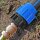 PP-Fitting Klemmverbinder, Adapter Gardena Stecker, Messing / Kunststoff (PP), Trinkwasser geeignet, 16 Bar, Übergang blau Für 32mm Rohr-AußenØ DN32