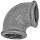Gewinde-Fitting aus Temperguss verzinkt > Winkel 90...