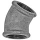 Gewinde-Fitting aus Temperguss verzinkt > Winkel 45...