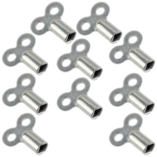 10 Stück Entlüftungsschlüssel Metall