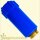 Baustopfen 1/2 Zoll blau / Messinggewinde