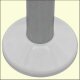 Abdeckrosette einfach 22  mm
