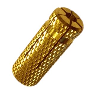 Messing-Spreizdübel mit metrischem Innengewinde M 8 x 30 mm 10 Stück