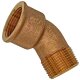 Gewinde-Fitting aus Rotguss (Serie 3000) > Winkel 45...