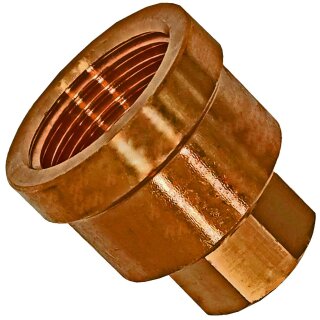 Gewinde-Fitting aus Rotguss (Serie 3000) > Muffe reduzierend mit Innegwinde Nr.3240 (IG-IG.r.)