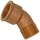 Gewinde-Fitting aus Rotguss (Serie 3000) > Winkel 45 Grad mit Innengewinde und Außengewinde Nr.3121 (IG-AG) 1 1/4 Zoll