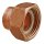 Löt- auf Gewinde-Fittings aus Rotguss (Serie4000) - Halbe Verschraubung flachdichtend mit Innengewinde i / IG(Rp) 28 mm x G 1 1/2 Zoll (4359G)