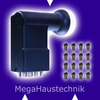 Octo mit 16 F-Steckern