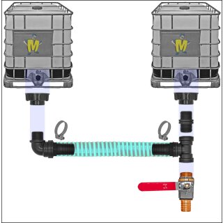 Set1 für 2 IBC Tanks + Hahn1