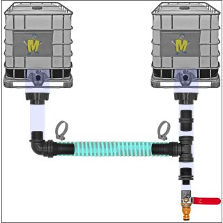 Set2 für 2 IBC Tanks + Hahn2