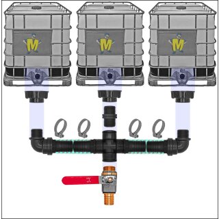 Set11 für 3 IBC Tanks + Hahn1 Pos.2