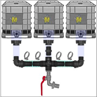 Set13 für 3 IBC Tanks + Hahn3 Pos.2