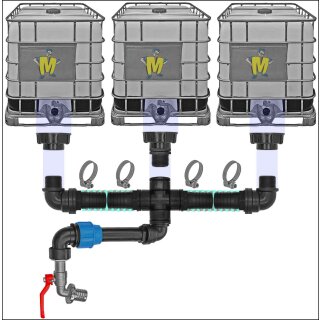 Set15 für 3 IBC Tanks + Hahn5 Pos.2